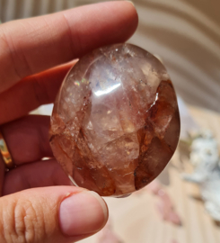 Hematoide Kwarts - Palmsteen - no.8