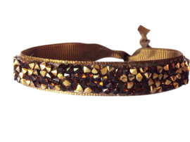 Beach Armband Bruin Sparkle