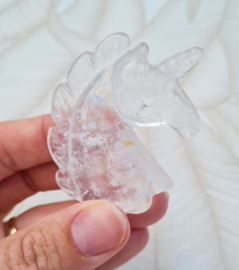 Eenhoorn Bergkristal Edelsteen