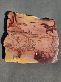 Mookaiet Jaspis Schijf