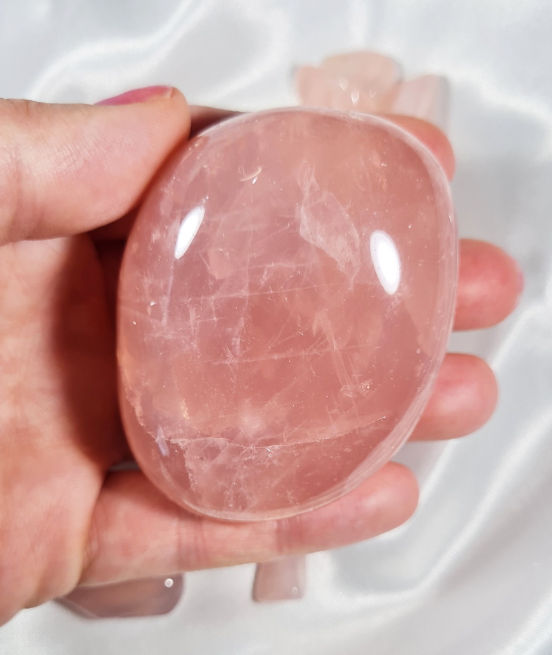 Rozenkwarts A+ 6 cm Jumbosteen Zuid - Afrika no.14