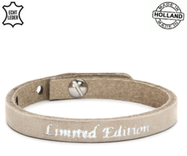 Armband - Leder - Limited Edition - zand