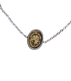 Armband Cupido - Zilver met Goudkleur RVS