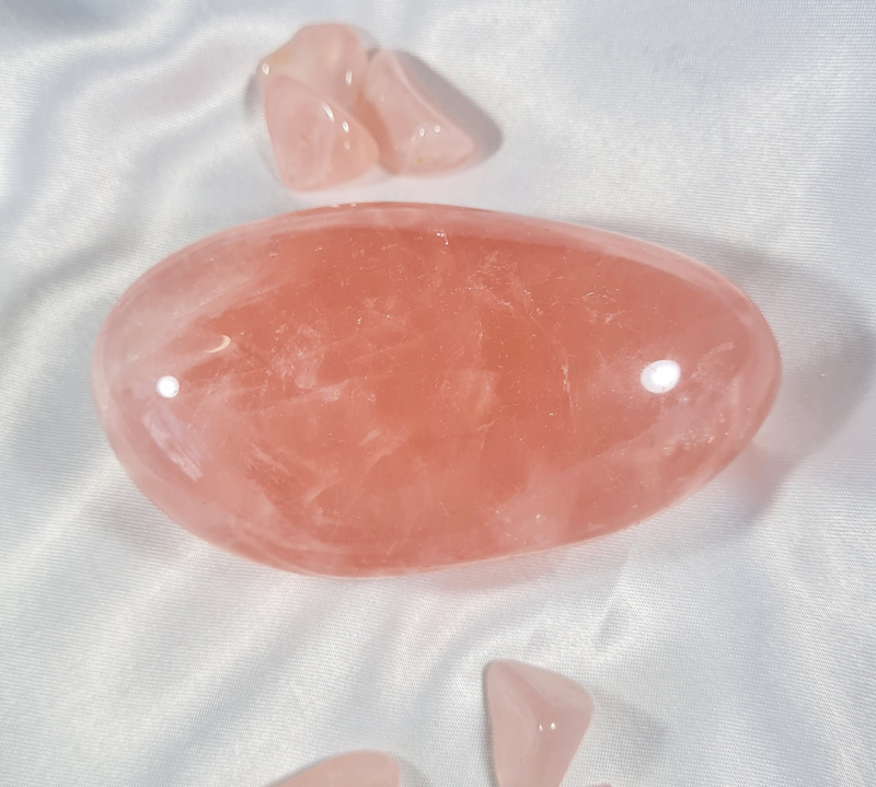 Rozenkwarts 8,5 cm A+ Jumbosteen Zuid - Afrika no.8