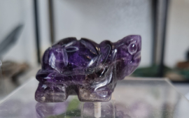 Schildpad Amethist Edelsteen - 4 cm