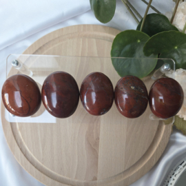 Rode Jaspis Handsteen Edelsteen no.6-10