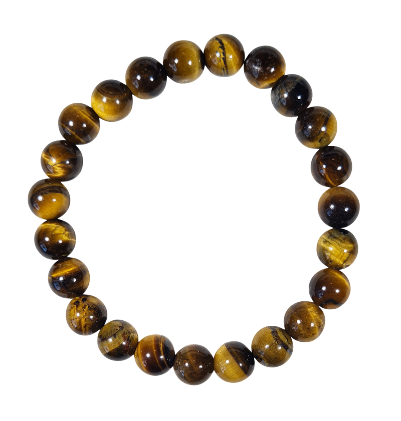 Edelsteen Armband Tijgeroog - 8 mm