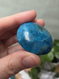 Apatiet Blauw Handsteen - Inspiratie & Focus no.6-8