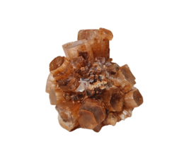 Aragoniet Roosje - Marokko - 3 cm Edelsteen Cluster