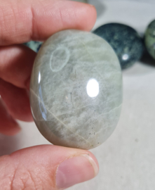 Groene Maansteen Edelsteen Palmsteen - no.13 - 4 cm