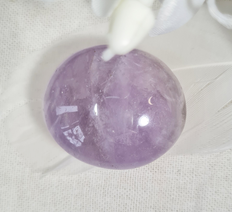 Amethist Handsteen no.10 Edelsteen 3,5 cm