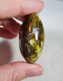 Groene Opaal Palmsteen Edelsteen no.03 - 4,5 cm