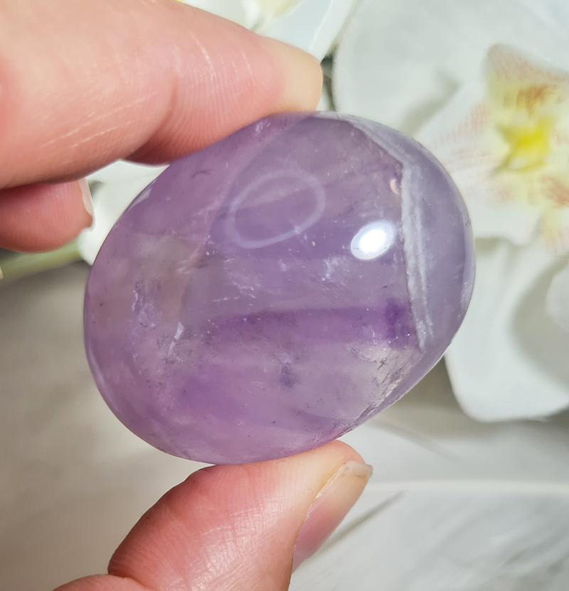 Amethist Handsteen no.7 - 4 cm Edelsteen
