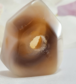 Agate Druzy Crystal Point Beige - 5 cm