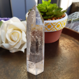 Bergkristal Obelisk - Edelsteen - Helder - 8,7 cm