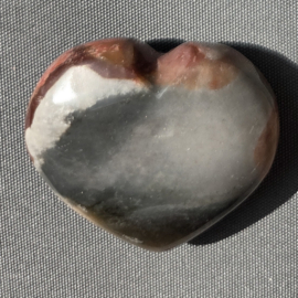 Polychroom Jaspis - Hart div soorten