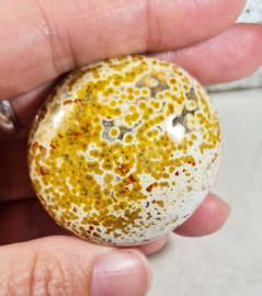 Oceaan Jaspis Handsteen no.7 Edelsteen