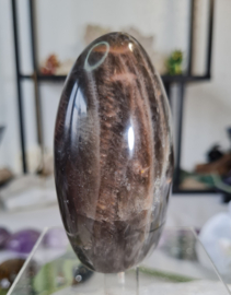 Zwarte Maansteen Edelsteen Sculptuur 8cm no.1