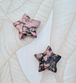 Rhodoniet Edelsteen Ster no.1