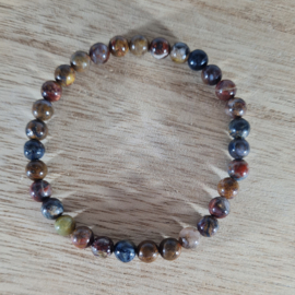 Edelsteen Armband Pietersiet 6 mm