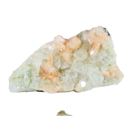 Apofylliet met Stilbiet Edelsteen Cluster 18 cm