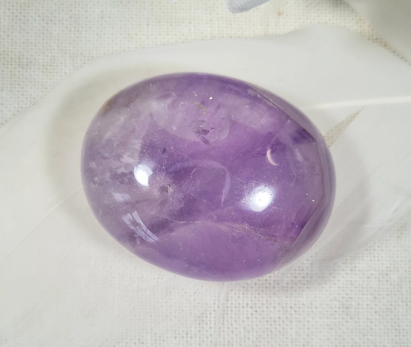 Amethist Handsteen no.7 - 4 cm Edelsteen