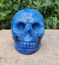 Schedel / Skull - Blauwe Kwarts - No.5