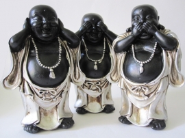 Silver colored Buddha