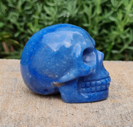 Schedel / Skull - Blauwe Kwarts - No.5