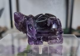 Schildpad Amethist Edelsteen - 4 cm