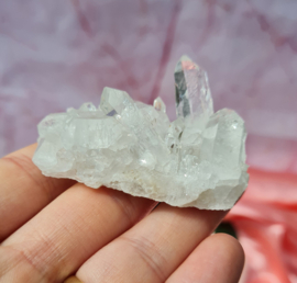 Bergkristal Cluster - Brazilië - Edelsteen Cluster Extra - no.11 - 5,5 cm