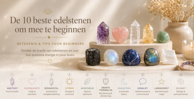 edelstenen om mee te beginnen