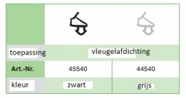 Veka 112.030 Zwart volle doos (300 M)