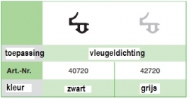 Veka 40720 Schwarz (400 Mtr)