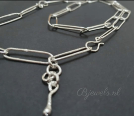 Zilveren ketting + armband !