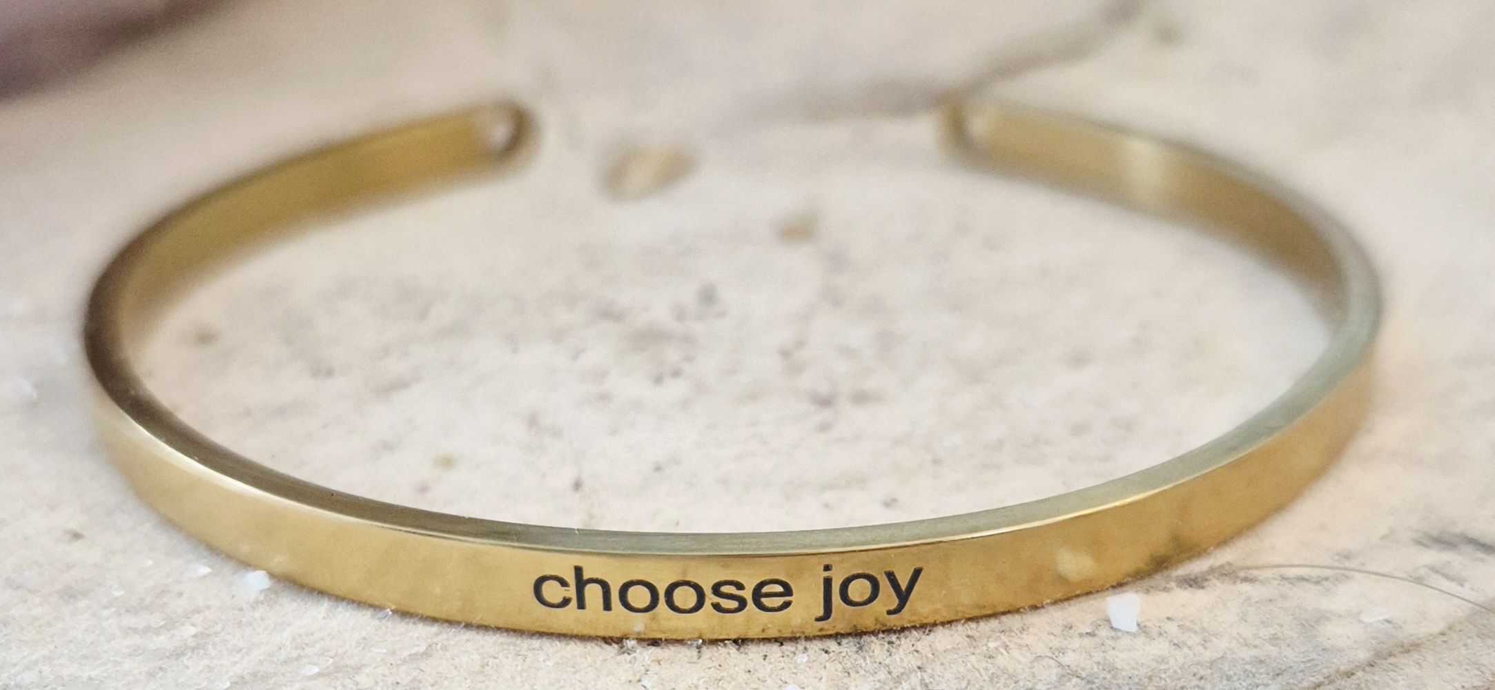 Armband choose joy