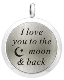 I LOVE YOU TO TE MOON AND BACK