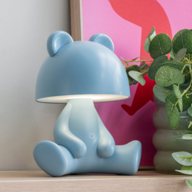 Oplaadbare tafellamp 'Bear' blauw