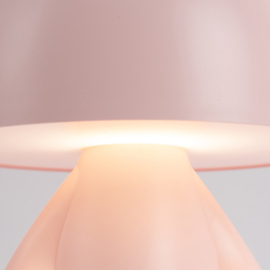 Oplaadbare tafellamp 'Bunny' roze