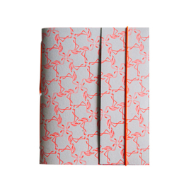 Set kaarten (3 st.) & notitieboekje 'Flamingo'