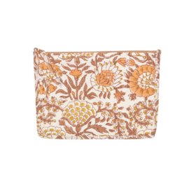 Pouch blockprint multicolor