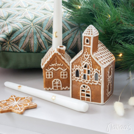 Set kaarsen 'Moon & Stars' wit