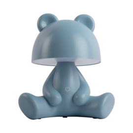 Oplaadbare tafellamp 'Bear' blauw
