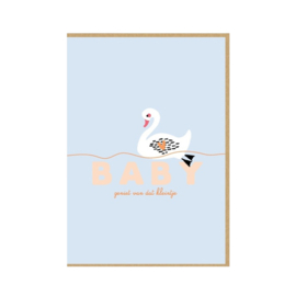 Babykaart 'Geniet van dat kleintje' jongen