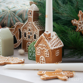 Gingerbread kandelaar 'Huis'