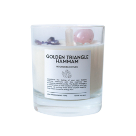 Geurkaars 'Golden Triangle Hammam'
