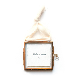 Hanger lijstje 'Liefste mama'