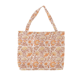 Tote bag blockprint multicolor