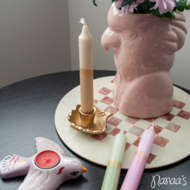 Set kaarsen 'Golden spring' (3 st.)
