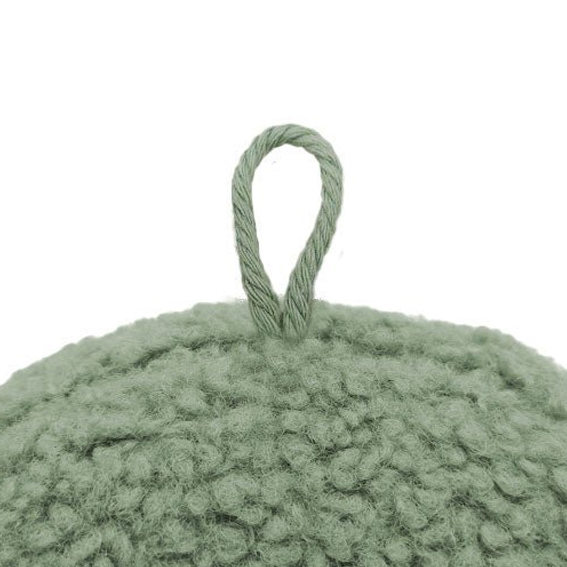 Kussen 'Hart' groen